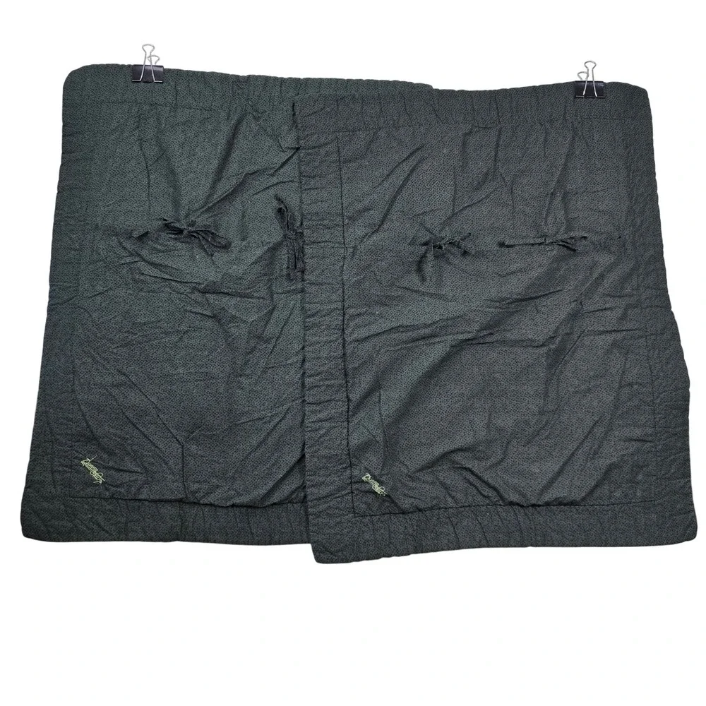 Donna Sharp Quilted Pillow Shams Set of 2 Bear Creek Cotton Lodge Cabin Decor